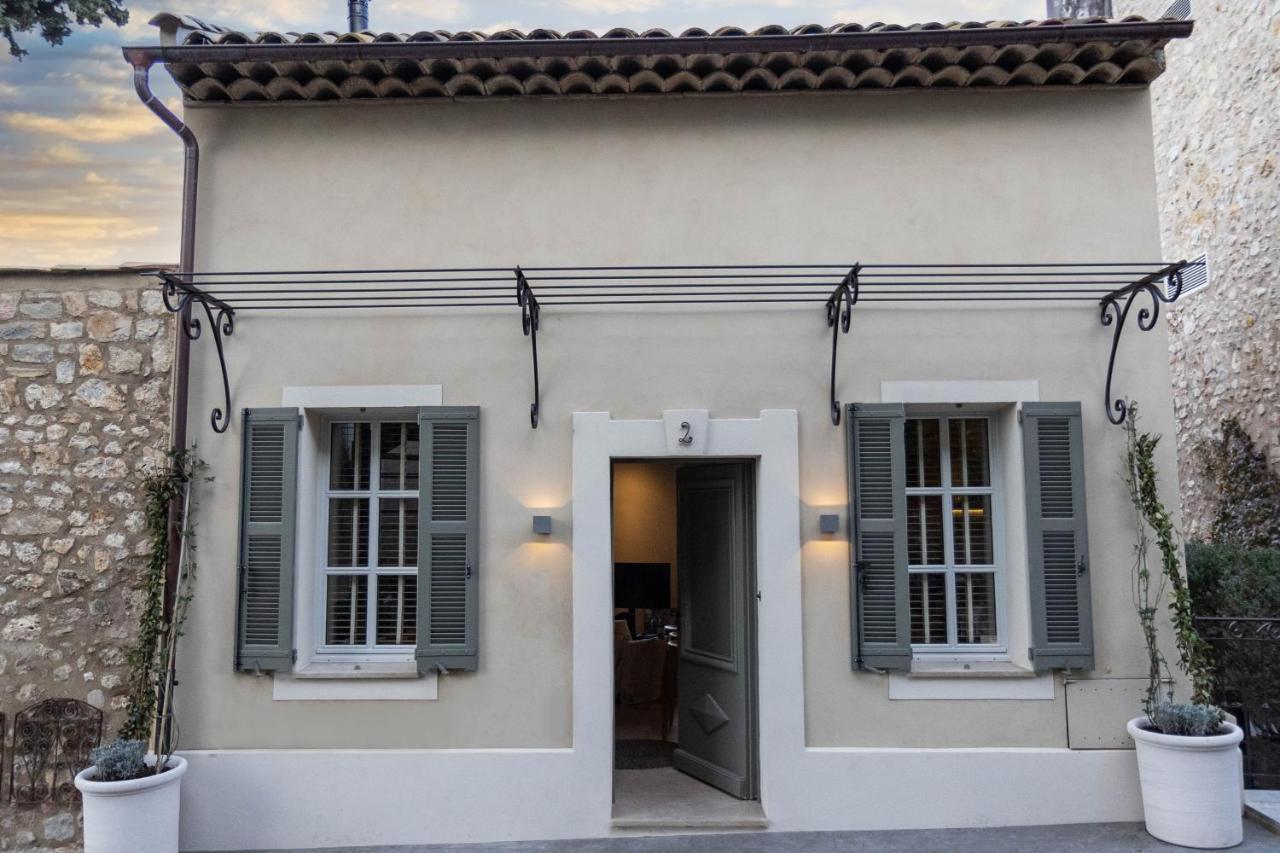 Mougins Collection - Magnifique Maison Au Coeur Du Vieux Village De Mougins, Vue Sur Les Alpes Du Sud Dış mekan fotoğraf
