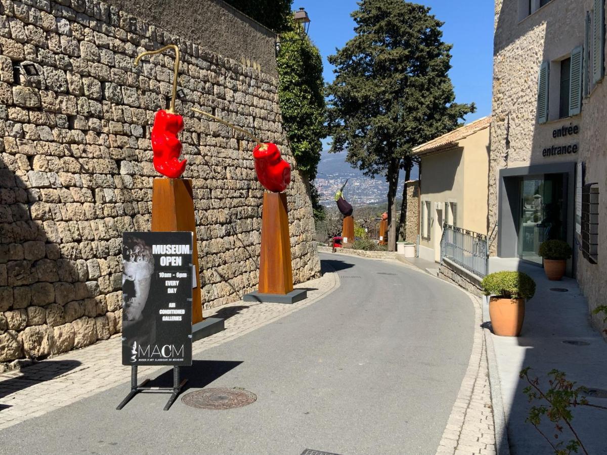 Mougins Collection - Magnifique Maison Au Coeur Du Vieux Village De Mougins, Vue Sur Les Alpes Du Sud Dış mekan fotoğraf