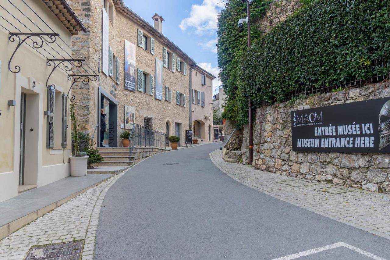 Mougins Collection - Magnifique Maison Au Coeur Du Vieux Village De Mougins, Vue Sur Les Alpes Du Sud Dış mekan fotoğraf
